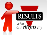 Results: What our clients say